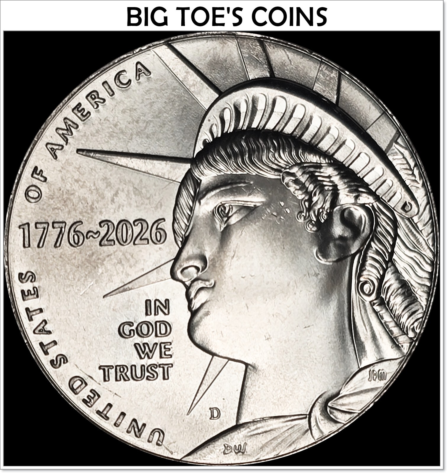 BU 2026 D SEMIQUINCENTENNIAL  KENNEDY HALF DOLLARS *IN STOCK*  FREE  SHIPPING