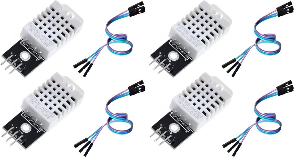 2pcs DHT22 Digital Temperature & Humidity Sensor Module for Arduino DIY Projects