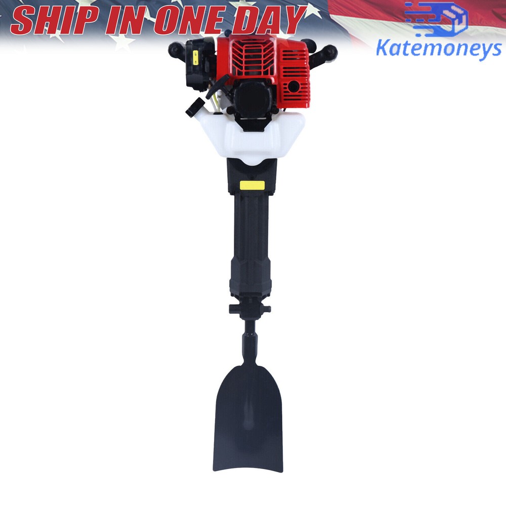 Handheld Trencher Digger Machine 52CC 2Stroke Garden Tree Digger Digging Machine