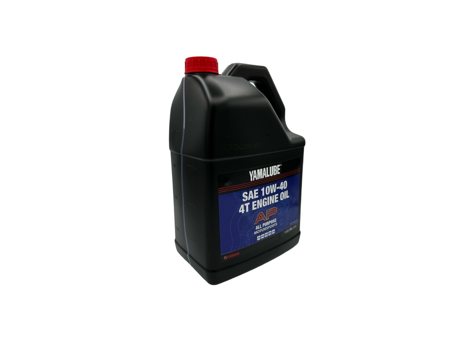 Yamaha OEM All Purpose Performance 4-Stroke Engine Oil LUB-10W40-AP-04