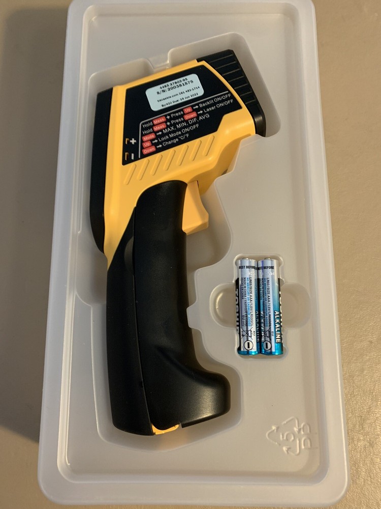 Traceable Dual Laser Therometer