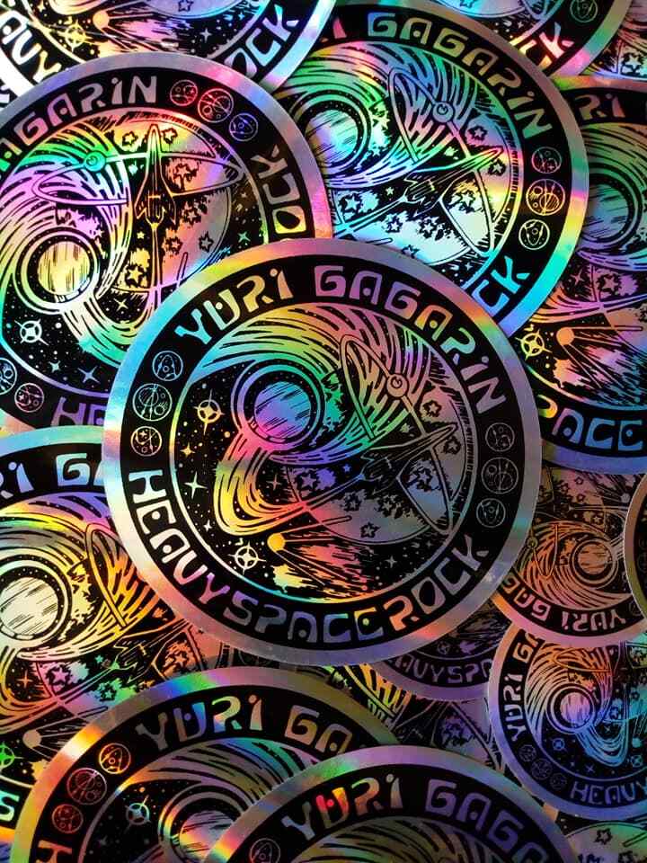 Printable Silver Rainbow Holographic Adhesive Vinyl For Decals/Stickers/Labels