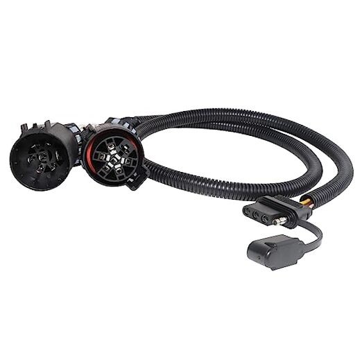 55384 Replacement USCAR 7 Pin to 4 Pin Trailer Harness for Installing