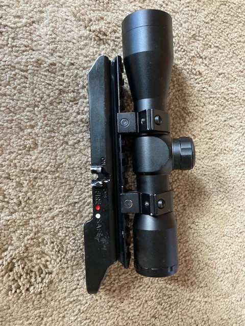 centerpoint compound crossbow parts with 4x32 scope-CAMO.Trigger doesn't work.