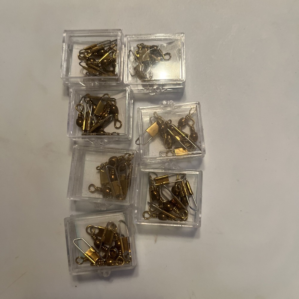 Dolphin Brass Swivel size 7( 7 PacksOf 5)