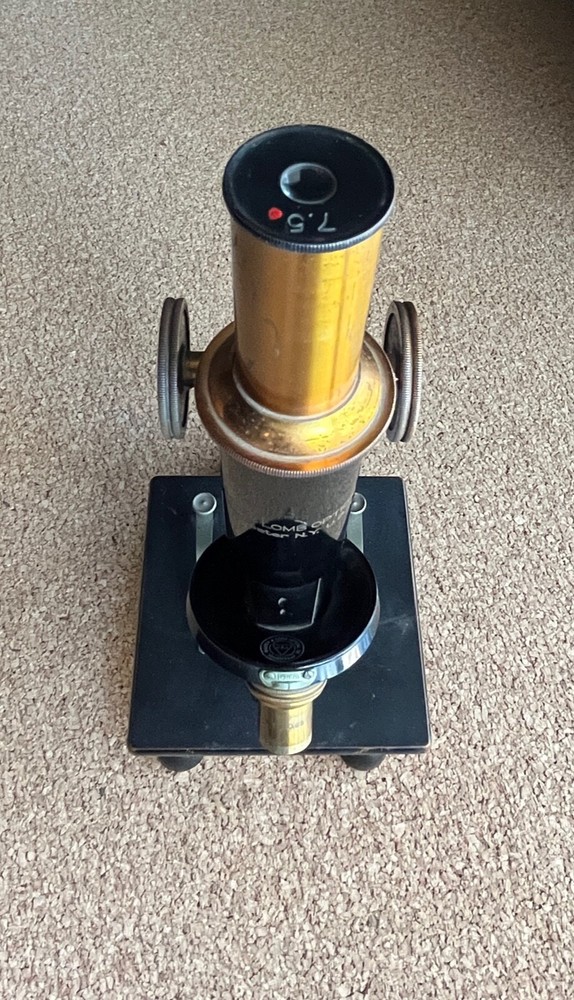 Vintage 1926 Bausch & Lomb Microscope