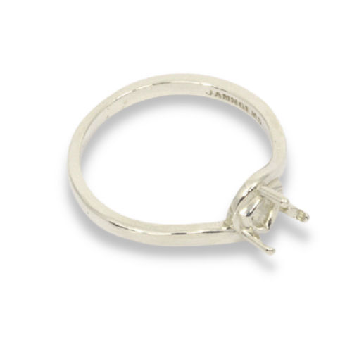Trillion Swirl Pre-notched Ring Mounting