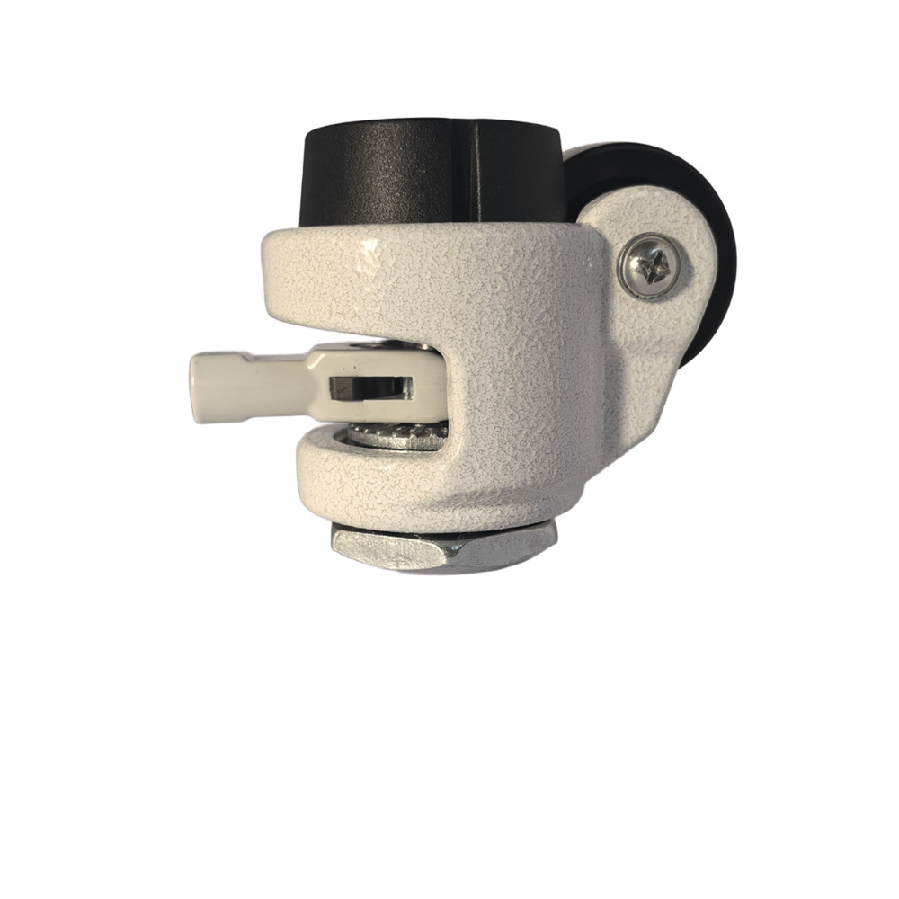 4 pcs Stem Leveling Caster 2200Lbs Nylon Stem Mounted Caster, Height Adjustable