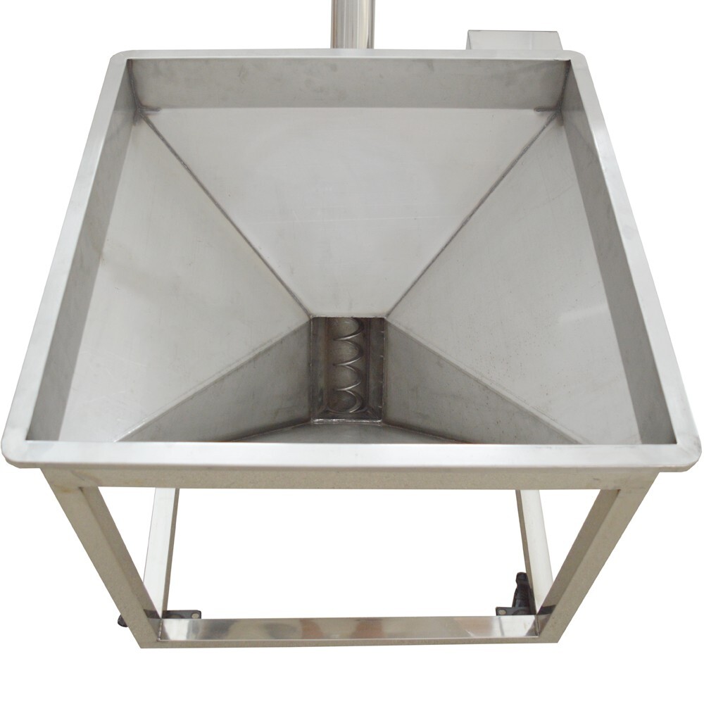Automatic Spring Feeding Inclined Feeder Screw Type Conveyer Feeding Machine