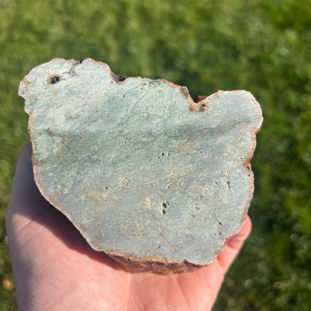 Rough Faced Green Jasper 2p 10oz (P25)