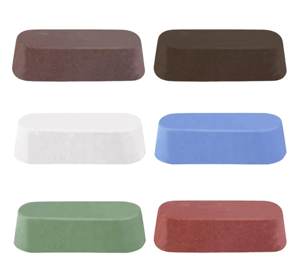6 Pcs Metal Buffing Polishing Compound for Buffing Wheel Buffing Wheel Compound