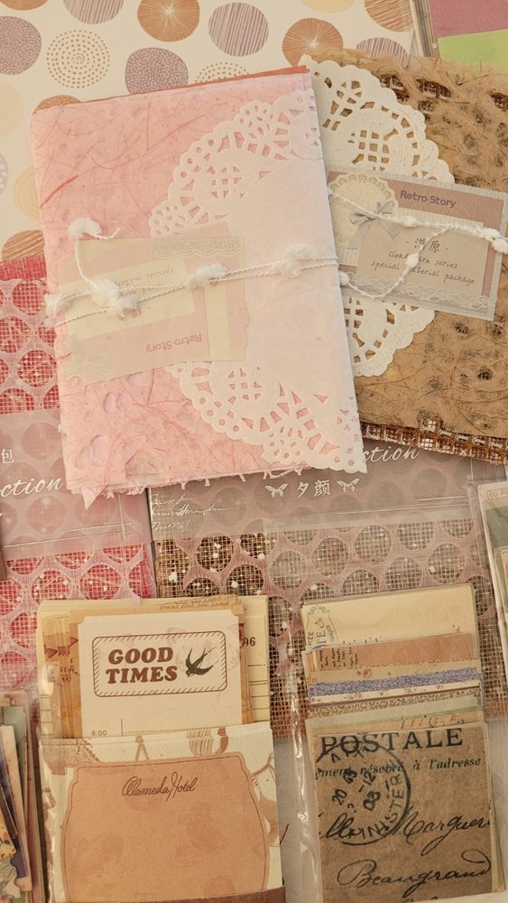 Junk Journal Supplies Multiple items