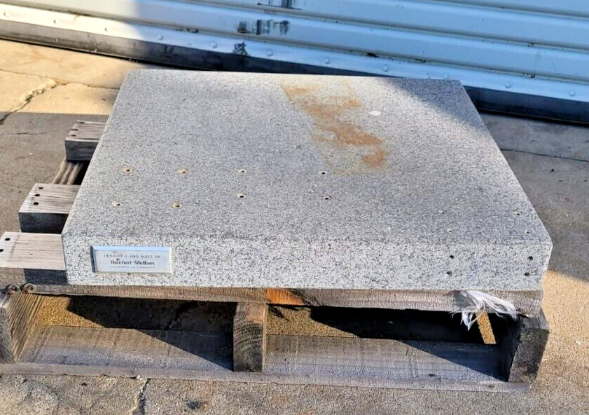 Granite Table Surface Inspection Plate 24 x 24 x 3
