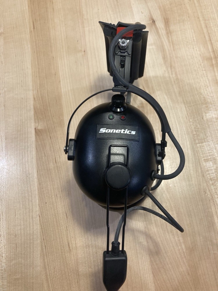 Sonetics Aviation Headset - Model Unknown - Possibly A Prototype? See Pictures