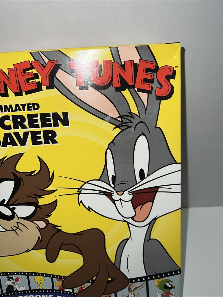 Looney Tunes Animated Screen Saver 1995 Berkeley Systems 3.5" Floppy