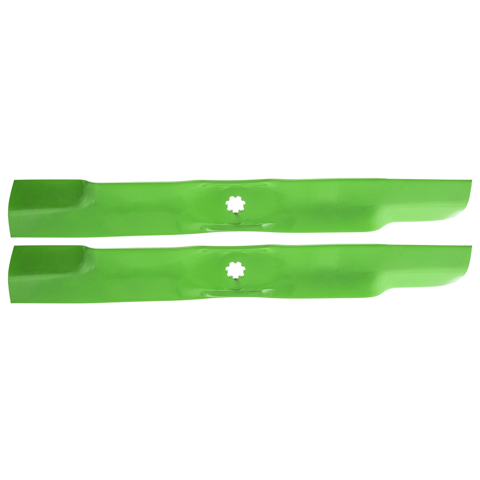 LawnRAZOR High Lift Mower Blade for John Deere D110 LA105 125 D100 LA115 2-Pack