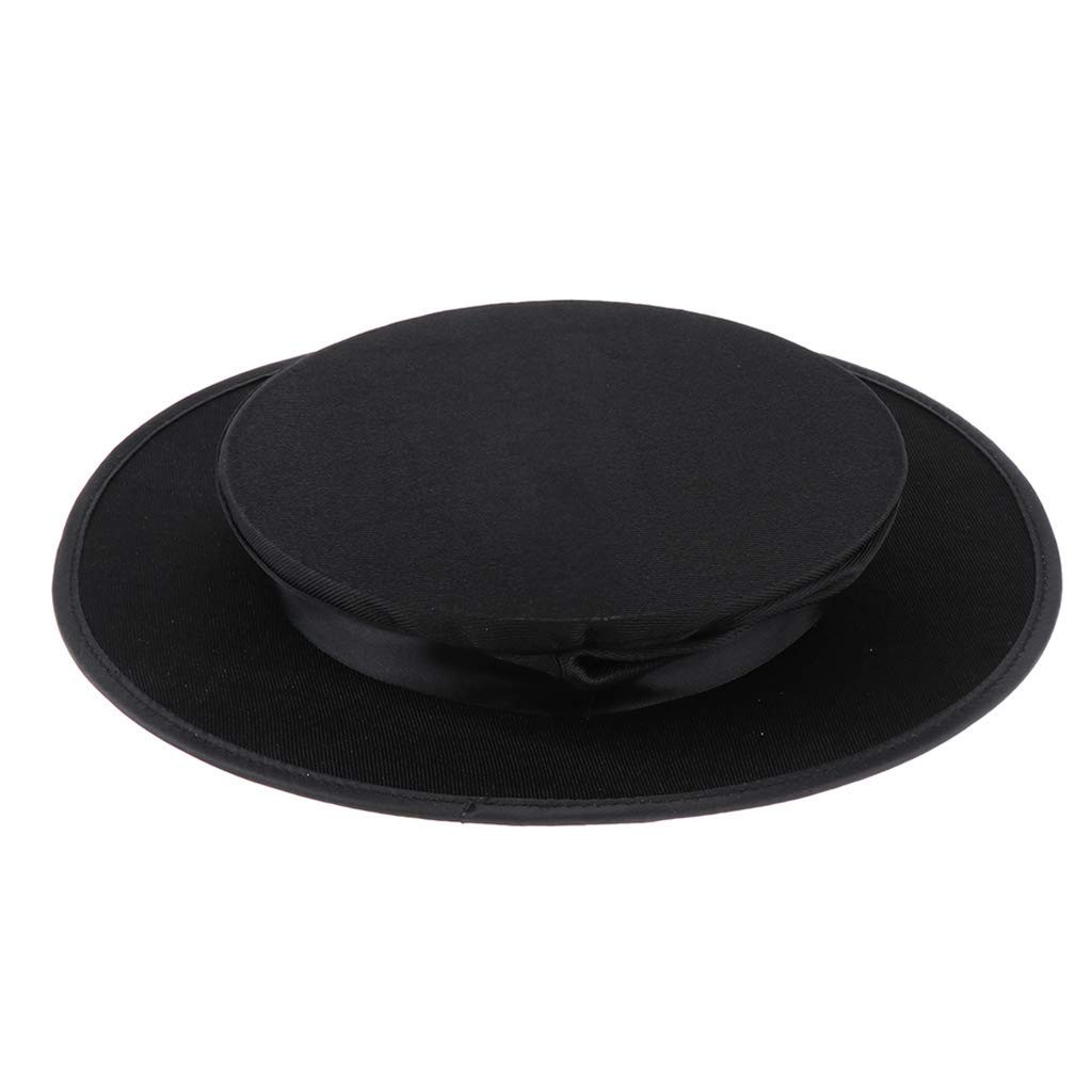 Black Top Hat Magician Collapsible for Kids Teen Boys Medium,
