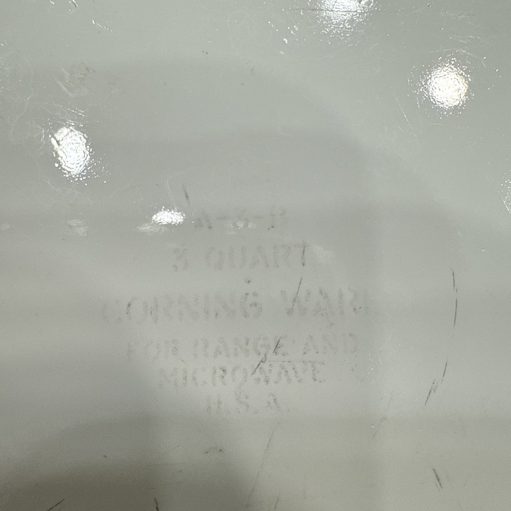 CorningWare A-3-B Wildflower Casserole Dish 3 Quart