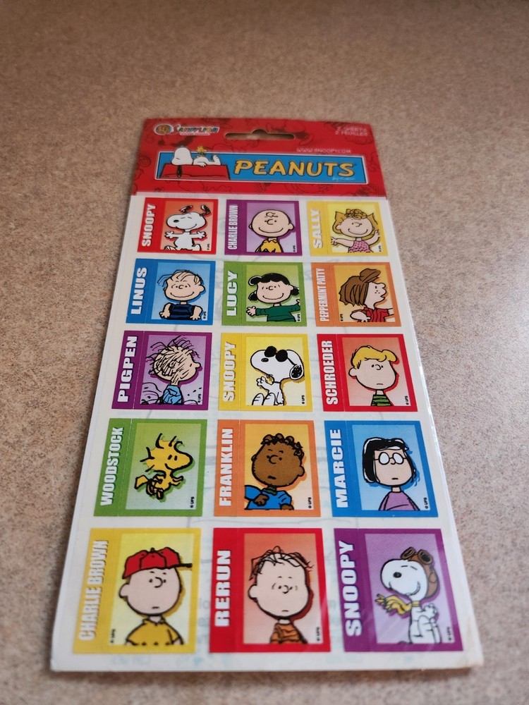 Sandylion~Peanuts Sticker Sheets