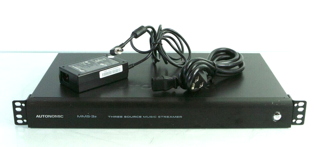 Autonomic MMS-3E Three Source Mirage OVRC Enabled Audio Server n409
