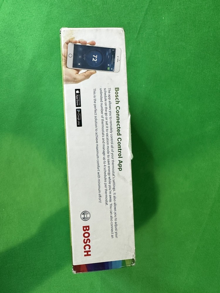 Bosch Connected Control BCC50 Wi-Fi Thermostat Open