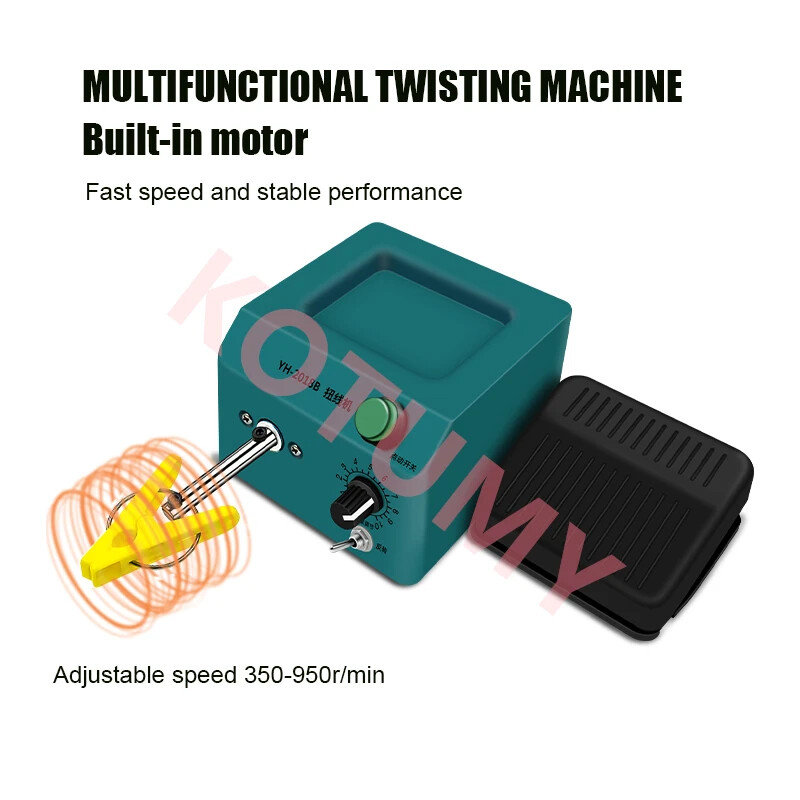 Electric Twist Wire Tool Shielded Wire Twisting Machine Forward and Reverse