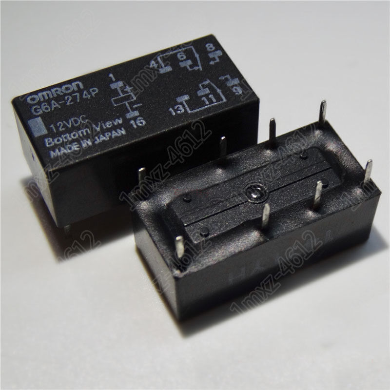 3pcs new relay G6A-274P-12VDC
