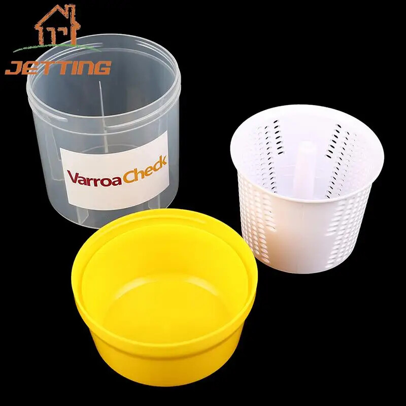 1Pc Beekeeping Beehive Varroa Mites Check Test Bottle Varroa Check Nebulizer