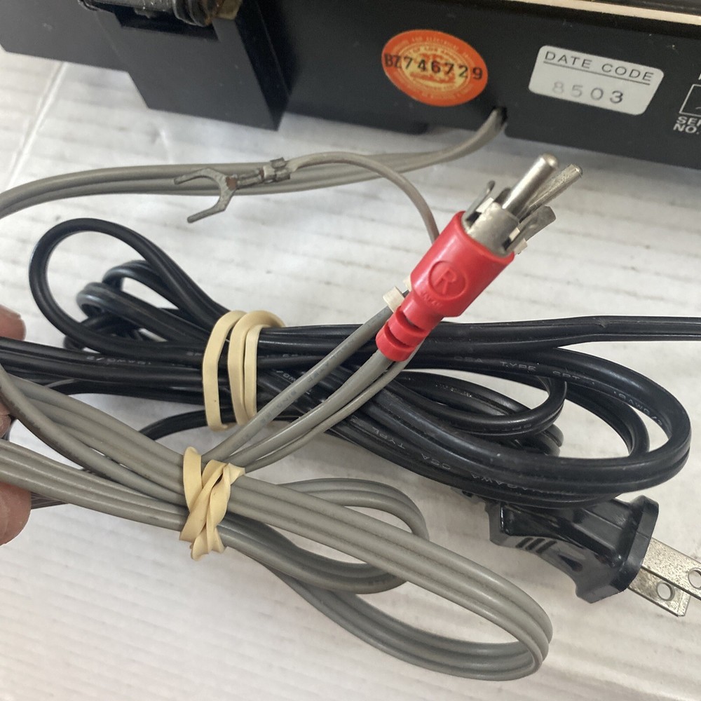 DENON Quartz DP-23F Micro Processor Controlled Fully Automatic Turntable WORKS!