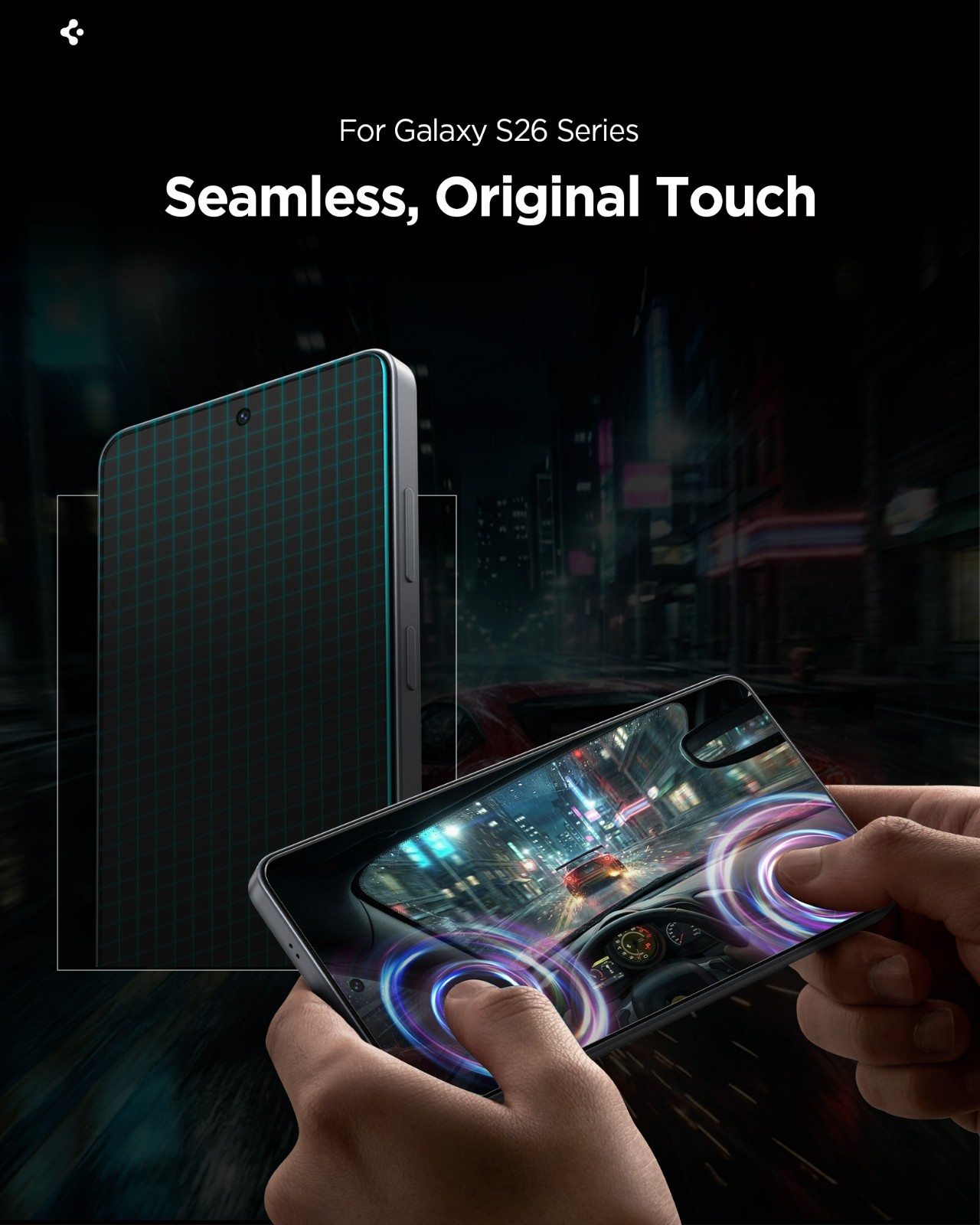 For Galaxy S26 Ultra / Plus / S26 | Spigen Glas.tR EZ Fit Pro Screen Protector