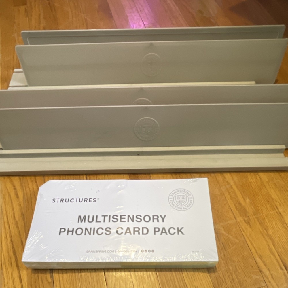 Brainspring Structures Multisensory Phonics Card Pack