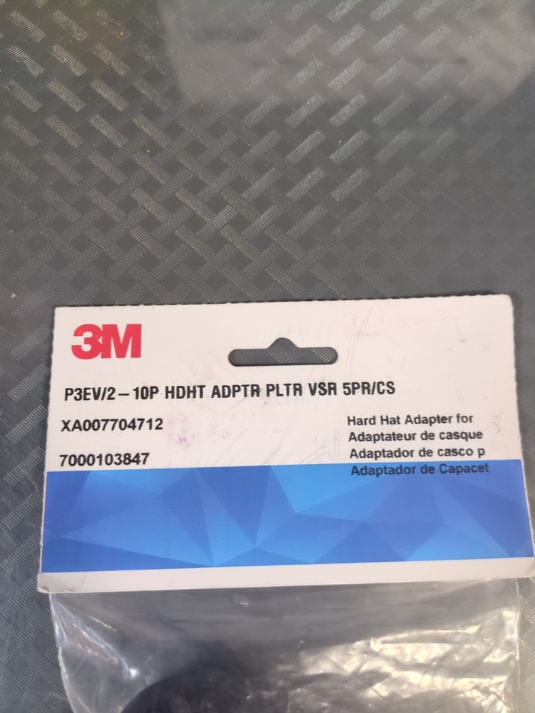 Genuine 3M HARDHAT ADAPTER BRACKETS (P3EV/2) New #74