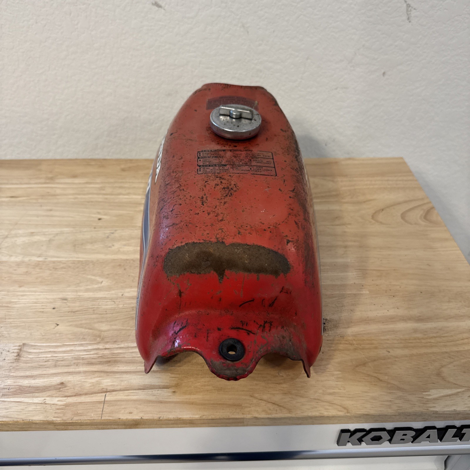 Honda ATC70 Gas Fuel Tank OEM ATC 70 Cap Included Needs Repair