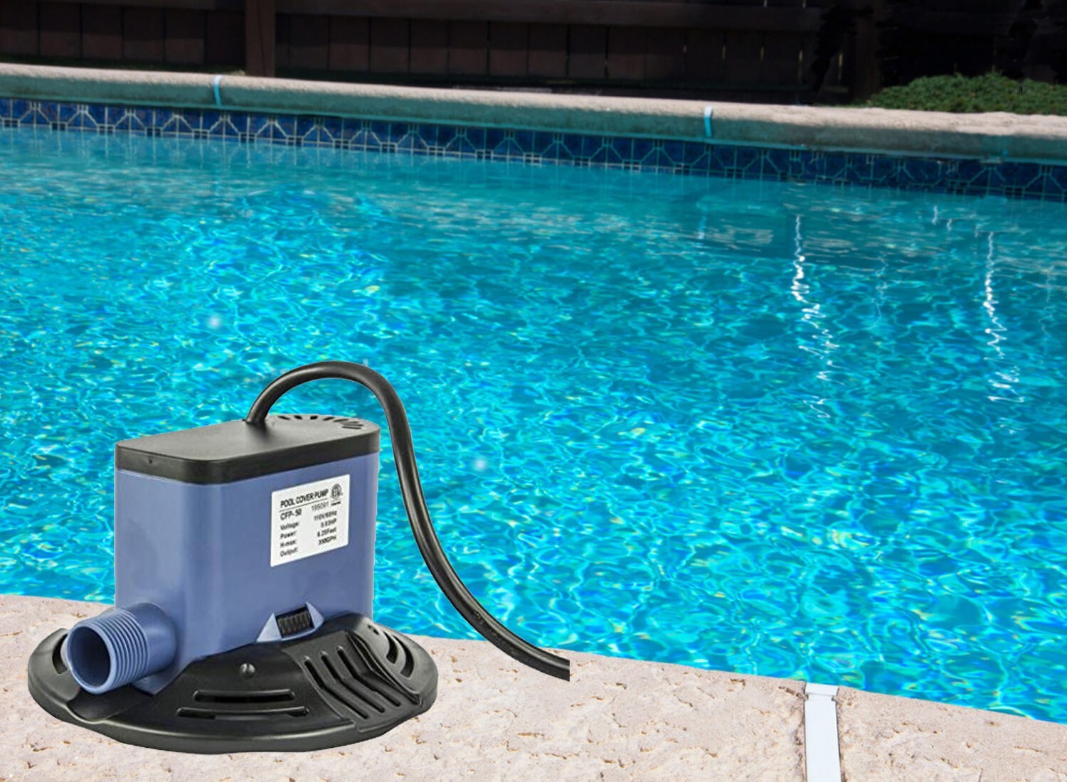 350 GPH Above Ground Swimming Pool Winter Cover Pump w/ Cord - (Choose Model)
