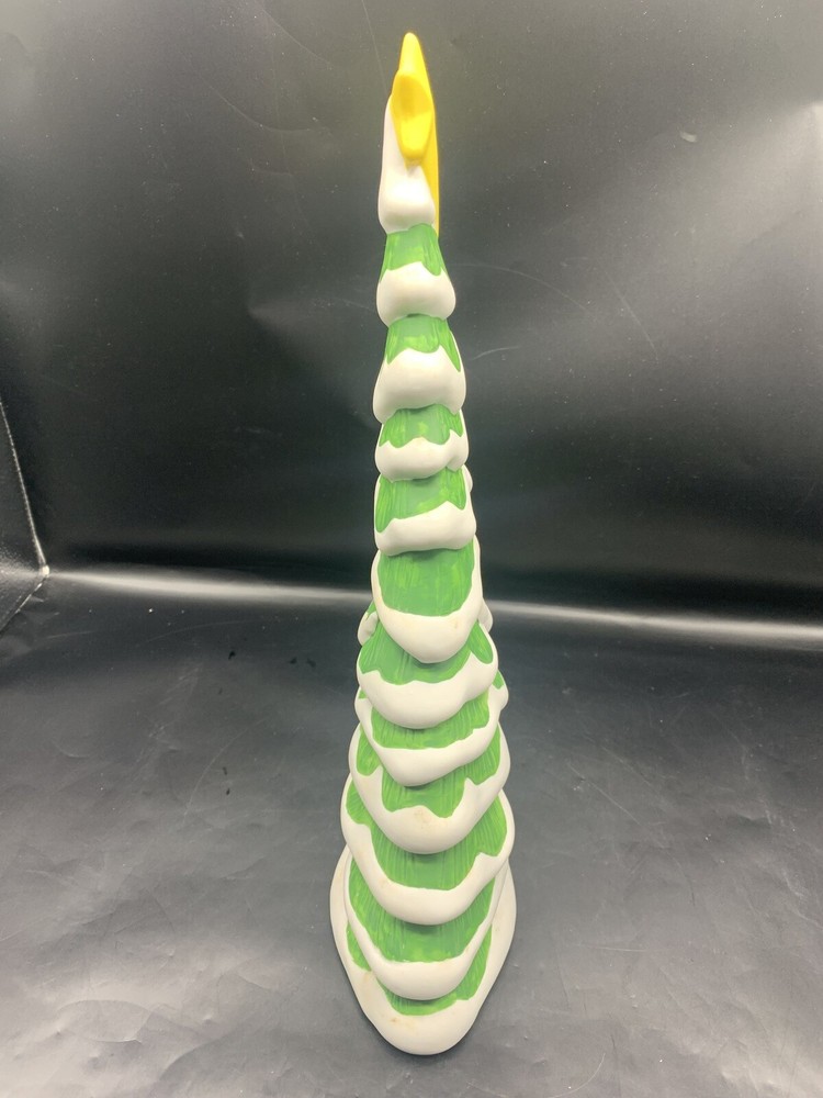 DEPT 56 CHRISTMAS TREE- CERAMIC 14" X 5"- SUPERB
