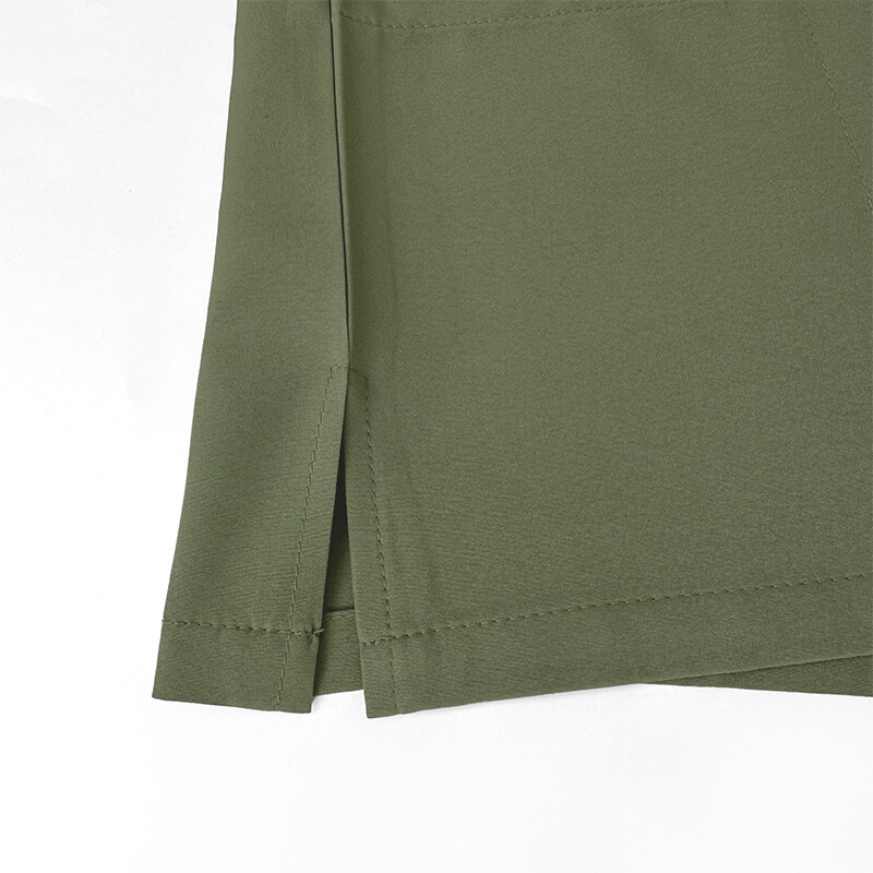 Women Men Stretch Nurse Uniform Medical Scrub Sets V-Neck Top Jogger Pant Unisex