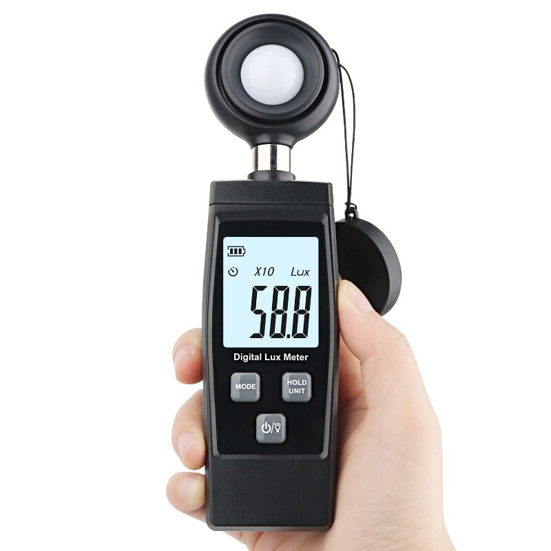 RZ851 Handheld Illuminance Meter Mini Portable Brightness Meter Digital