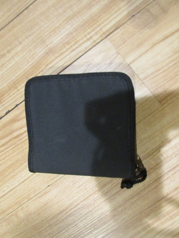 CD Wallet Soft Black Used holds 12