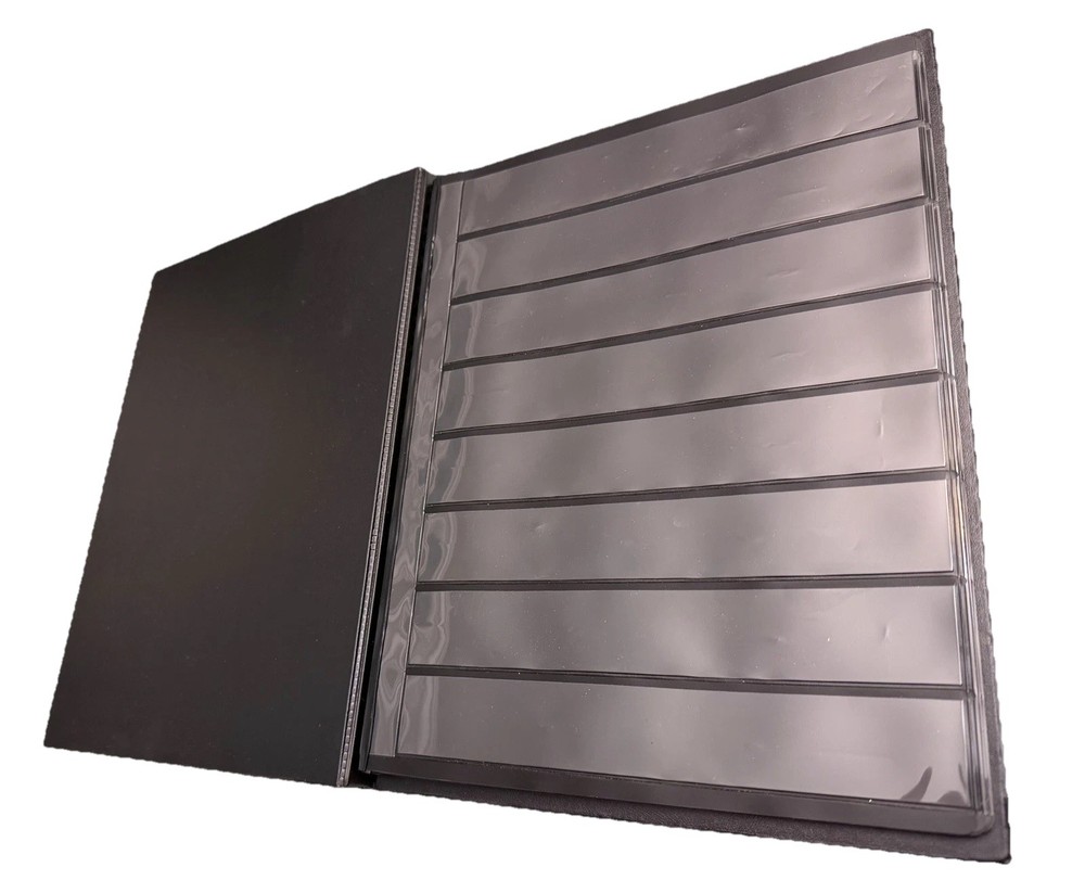 Stamp Albums 160 Pockets Stockbooks with 30x197mm Sleeves 10 Double Sided -Other