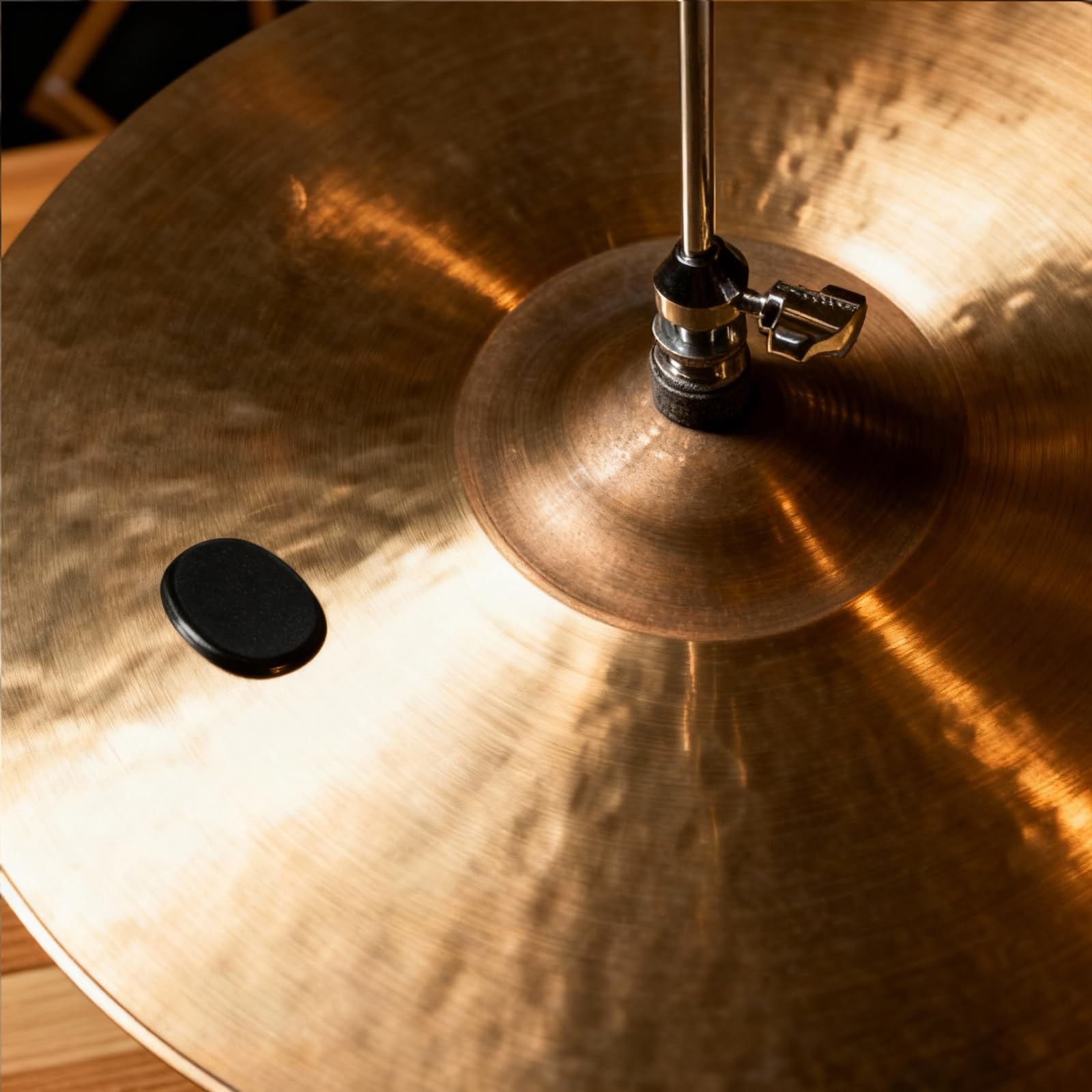 EASTROCK 30 Pieces Drum Dampeners Gels Silicone Gel Pads Silencers Black