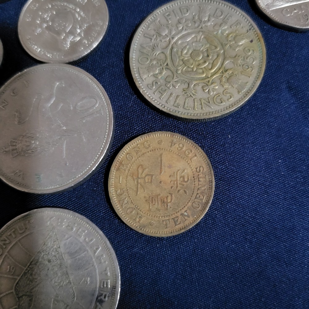 11 Foreign Coins