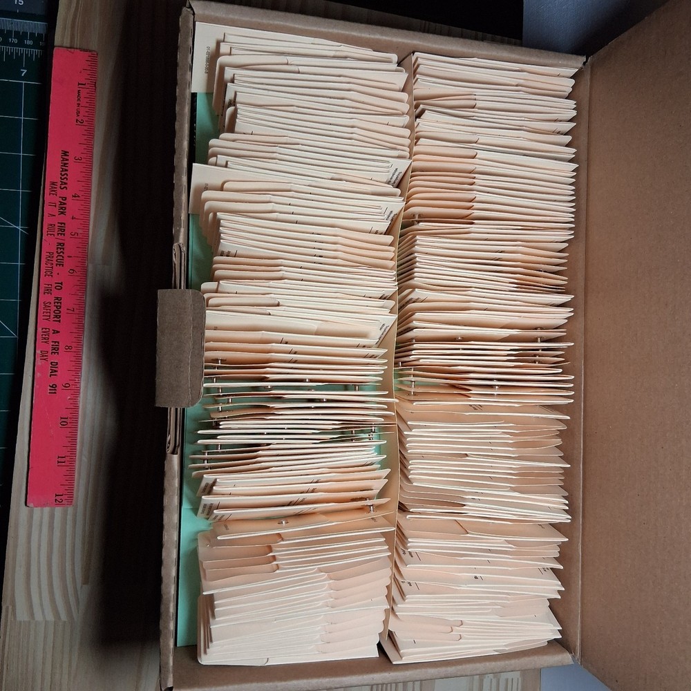 396 Tamper Evident Key Evelopes - Bank - Security - Safe Deposit Box - Diebold