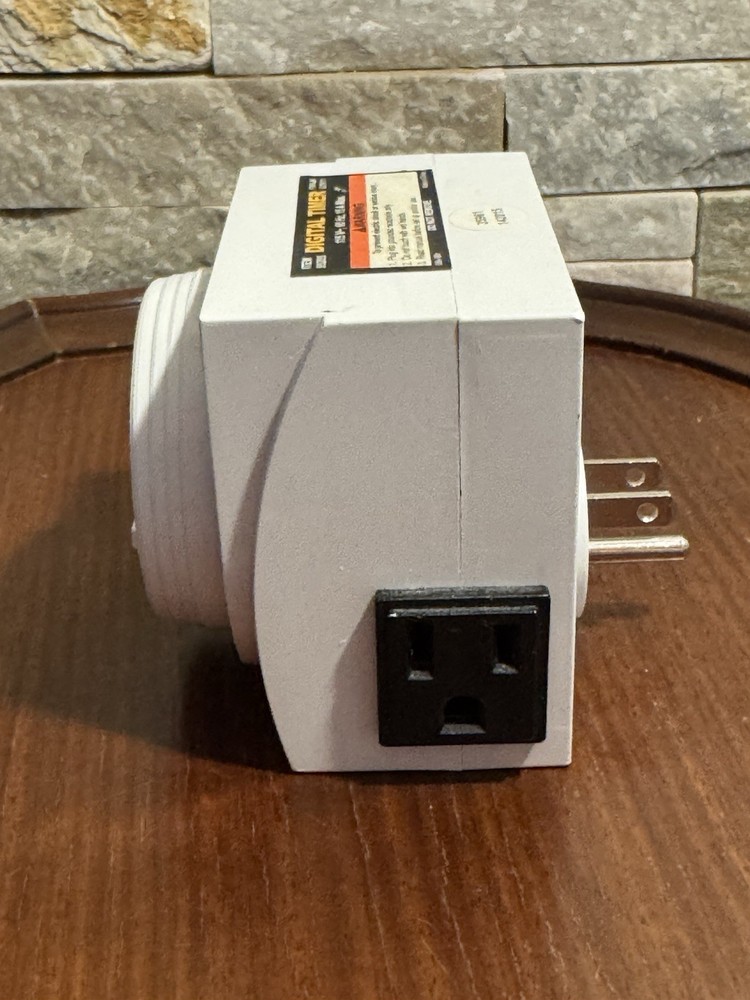 Digital Timer Two Outlet Digital Timer Item #95205