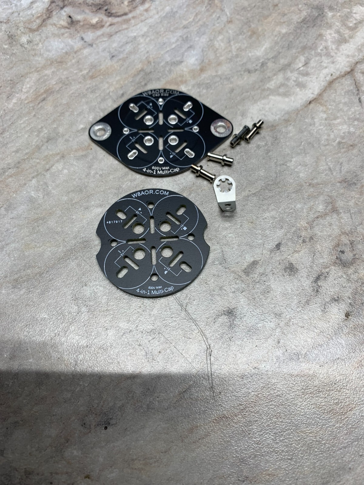 Multi Section Sector Capacitor Circuit Board KIT 600V Wide Body 4 in 1 capacitor