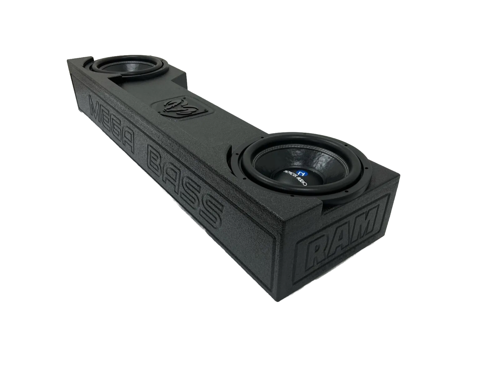 2019-2022 Dodge Ram 1500 Crew Cab Sub Box 12" Dual Subwoofer Enclosure