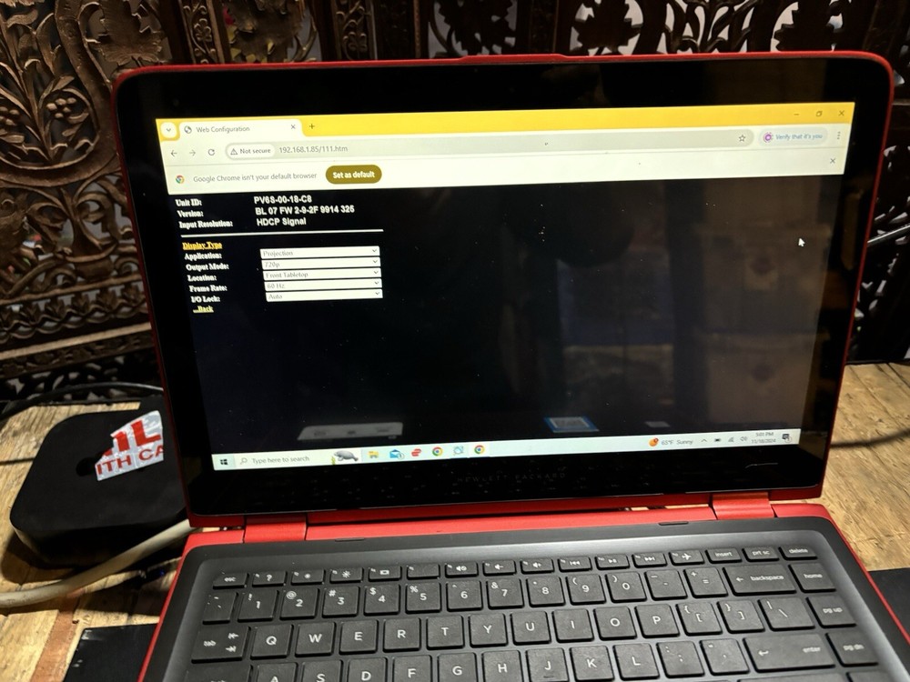 Caliber HQVIEW 325 Scaler Video