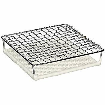 Round ten wire mesh ceramic grill small 15cm
