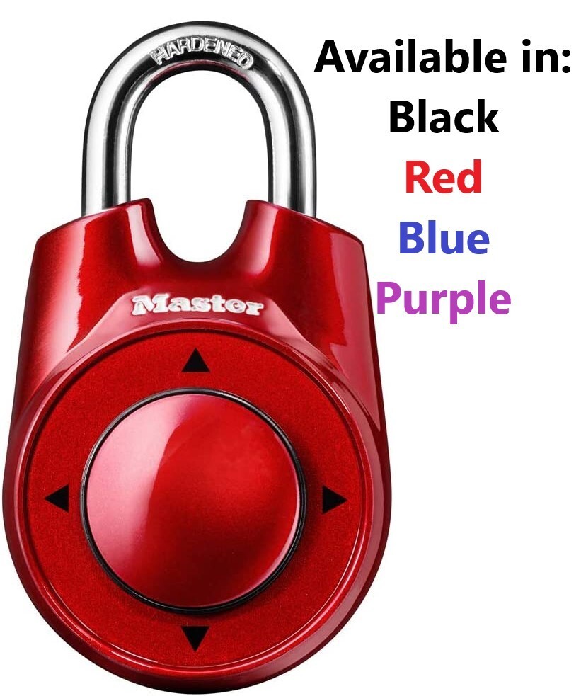 Master Lock Speed Dial Resettable Combination 1500iD Directional Movement- 1 Ct