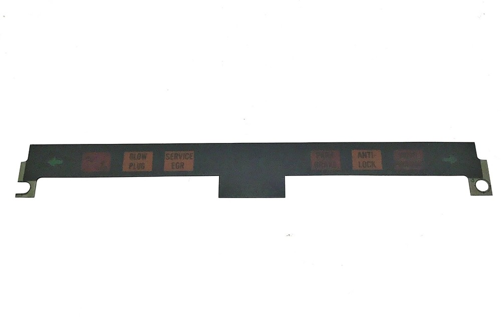 International/Navistar Dash Panel Mask 591211C2 NOS