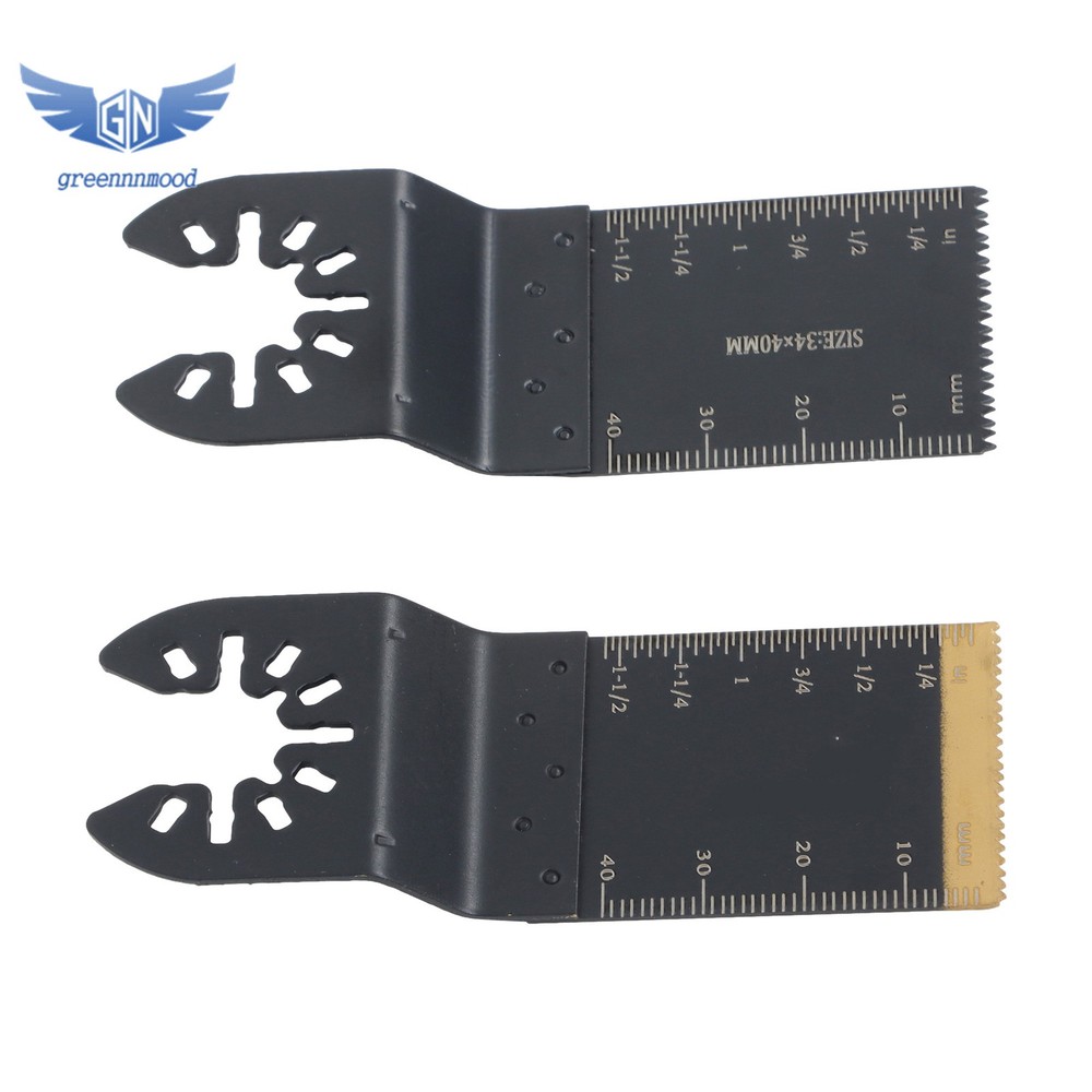 55PCS 1-3/8" Universal Quick Release Oscillating Saw Blades Multitool Blades